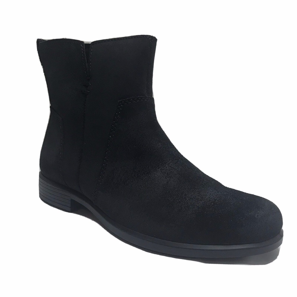 ECCO Touch 15 Ankle Boots Booties Black Suede